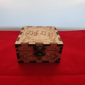muziekdoos van hout